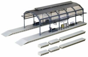 Faller Modelleisenbahn-Set Faller 120180 H0 Bahnhofshalle