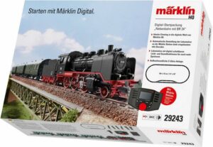 Märklin Modelleisenbahn-Set Digital-Startpackung "Nebenbahn mit BR 24" - 29243