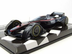 Minichamps Modellauto McLaren MP4-X Concept Car 2015 dunkelblau Modellauto 1:43 Minichamps