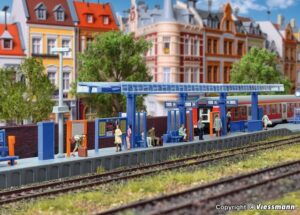 Kibri Modelleisenbahn-Set Kibri 39556 H0 Bahnsteig Sulzberg