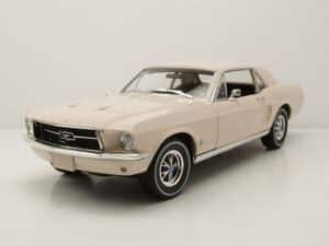 GREENLIGHT collectibles Modellauto Ford Mustang Coupe 1967 Bermuda Sand She Country Special Denver Colora