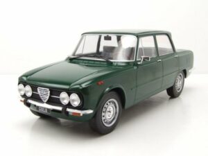 MCG Modellauto Alfa Romeo Giulia Nuova Super 1974 dunkelgrün Modellauto 1:18 MCG