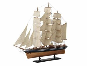 Aubaho Modellboot Modellschiff Cutty Sark Segelschiff Yacht Schiff 102cm kein Bausatz