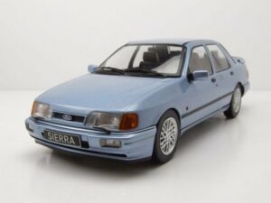 MCG Modellauto Ford Sierra Cosworth 1988 hellblau metallic Modellauto 1:18 MCG