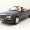 Norev Modellauto Mercedes 300 CE-24 Cabrio 1990 dunkelblau metallic Modellauto 1:18