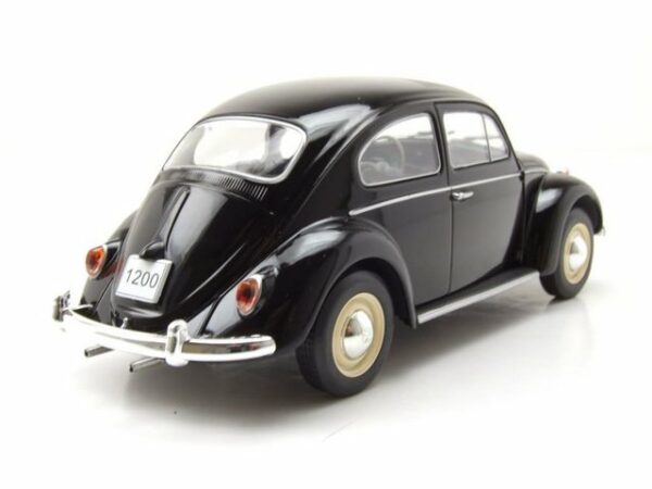 Whitebox Modellauto VW Käfer 1960 schwarz Modellauto 1:24 Whitebox