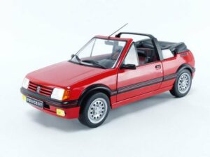 SIMBA Modellauto Solido 421189000 Peugeot 205 Cabrio rot in 1:18