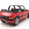 Solido Modellauto Peugeot 205 CTI 1986 Cabrio rot Modellauto 1:18 Solido