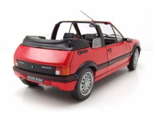 Solido Modellauto Peugeot 205 CTI 1986 Cabrio rot Modellauto 1:18 Solido