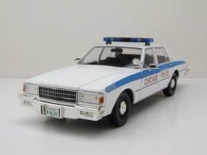 GREENLIGHT collectibles Modellauto Chevrolet Caprice Chicago Police Department 1989 weiß Modellauto 1:18