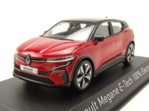 Norev Modellauto Renault Megane E-Tech 100% Electric 2022 rot schwarz Modellauto 1:43