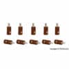 Viessmann 6873 Querlochstecker braun