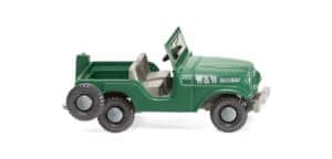 WIKING 001103 Jeep W & W Holzbau