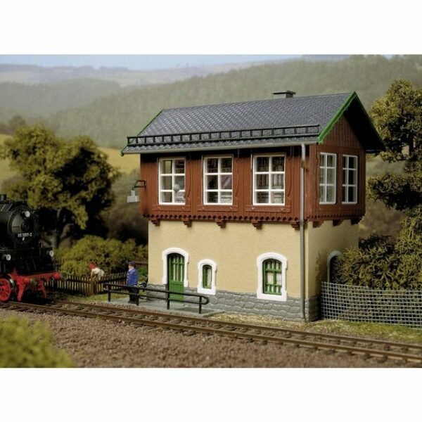 Auhagen Modelleisenbahn-Set H0 Stellwerk Tharandt