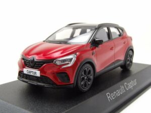 Norev Modellauto Renault Captur Rive Gauche 2022 rot metallic schwarz Modellauto 1:43