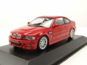 Maxichamps Modellauto BMW M3 E46 Coupe 2001 rot Modellauto 1:43 Maxichamps