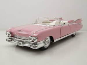 Maisto® Modellauto Cadillac Eldorado Biarritz Convertible 1959 pink Modellauto 1:18 Maist