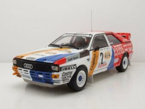 Sun Star Modellauto Audi Quattro A1 #2 Sieger Hunsrück Rallye 1984 Demuth Lux Modellauto