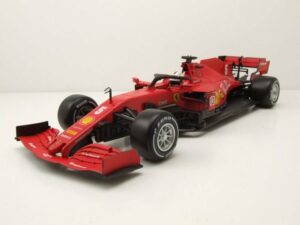 Bburago Modellauto Ferrari SF1000 Formel 1 2020 #5 Vettel Österreich GP Modellauto 1:18