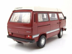 Schuco Modellauto VW T3 Bus Westfalia Joker Camping Faltdach rot Modellauto 1:18 Schuco