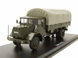 Premium ClassiXXs Modellauto MAN 630 Pritsche Plane LKW Bundeswehr olivgrün Modellauto 1:43 Premium