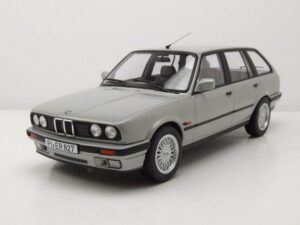 Norev Modellauto BMW 325i E30 Touring Kombi 1991 silber Modellauto 1:18 Norev