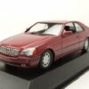 Maxichamps Modellauto Mercedes 600 SEC Coupe 1992 rot metallic Modellauto 1:43 Maxichamps