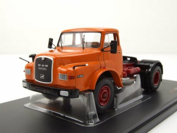 ixo Models Modellauto MAN 19.280 H Zugmaschine 1971 orange Modellauto 1:43 ixo models