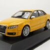 Maxichamps Modellauto Audi RS4 2004 gelb Modellauto 1:43 Maxichamps