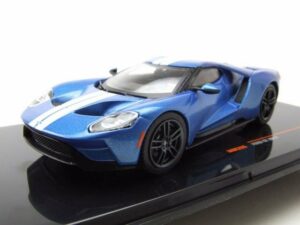 ixo Models Modellauto Ford GT 2017 blau metallic Modellauto 1:43 ixo models