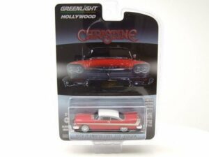 GREENLIGHT collectibles Modellauto Plymouth Fury Evil Version 1958 rot weiß schwarze Scheiben Christine