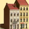 Auhagen Modelleisenbahn-Gebäude Stadthäuser Schmidtstraße 17/19