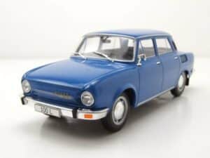 Whitebox Modellauto Skoda 100 L 1974 blau Modellauto 1:24 Whitebox