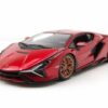 Bburago Modellauto Lamborghini Sian FKP 37 rot Modellauto 1:24 Bburago