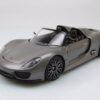 Welly Modellauto Porsche 918 Spyder 2012 grau metallic Modellauto 1:24 Welly