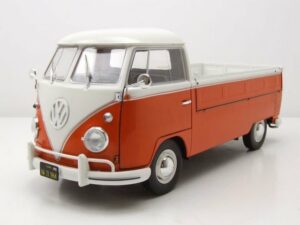 Solido Modellauto VW T1 Pritsche 1950 orange weiß Modellauto 1:18 Solido