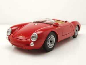 Schuco Modellauto Porsche 550A Spyder rot Modellauto 1:18 Schuco