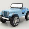GREENLIGHT collectibles Modellauto Jeep CJ-5 hellblau Elvis Presley Modellauto 1:18 Greenlight Collectibl