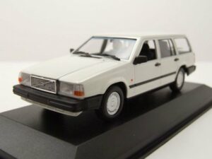 Maxichamps Modellauto Volvo 740 Break Kombi 1986 weiß Modellauto 1:43 Maxichamps