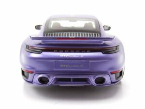 Minichamps Modellauto Porsche 911 992 Turbo S Coupe Sport Design 2021 lila metallic Modellau