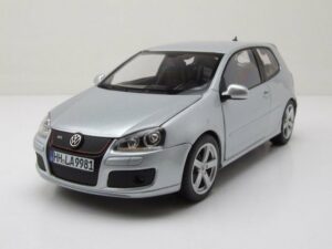 Norev Modellauto VW Golf 5 GTI Pirelli 2007 silber Modellauto 1:18 Norev