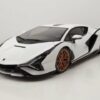 Bburago Modellauto Lamborghini Sian FKP 37 2019 weiß Modellauto 1:18 Bburago