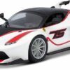 Bburago Modellauto Ferrari FXX-K #75 (weiß)