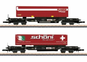 Märklin Modellauto Märklin 82273 Z 2er-Set Taschenwagen Sdkmms der Hupac