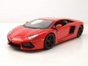 Maisto® Modellauto Lamborghini Aventador LP700-4 orange metallic Modellauto 1:24 Maisto