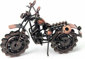 Runxizhou Modellmotorrad Vintage Handarbeit Eisen Motorrad Modell