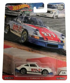 Hot Wheels Modellauto Mattel GJP76 Hot Wheels Premium '71 Porsche 911 Ca