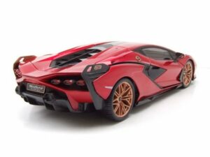 Bburago Modellauto Lamborghini Sian FKP 37 2019 rot Modellauto 1:18 Bburago