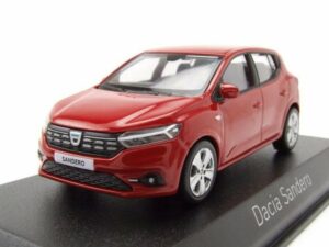 Norev Modellauto Dacia Sandero 2021 rot Modellauto 1:43 Norev