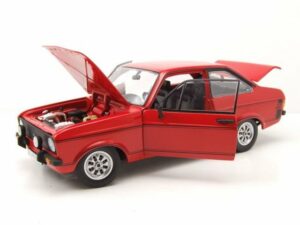 Sun Star Modellauto Ford Escort MK2 Sport 1975 rot Modellauto 1:18 Sun Star